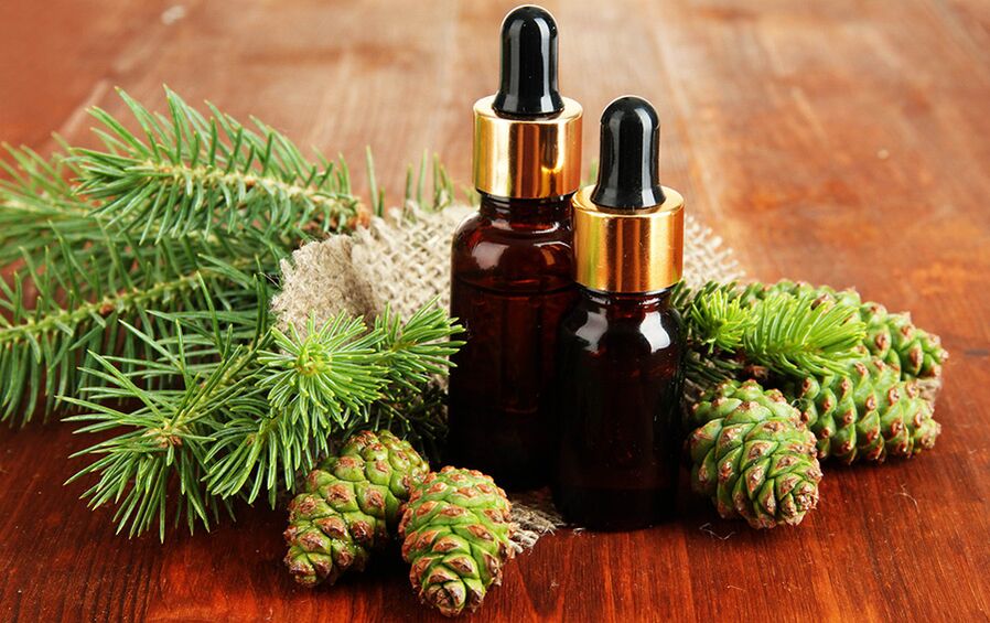 Although fir oil is coniferous, it is suitable for delicate skin around the eyes. 