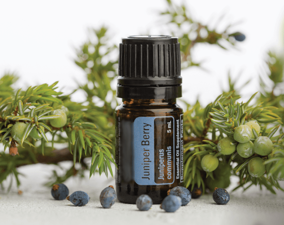 Juniper oil soothes all types of skin inflammations